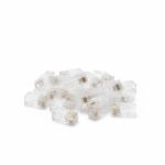 KUWES EZ RJ45 PASSTHROUGH CAT6 CONNECTORS (PACK OF 25PCS)