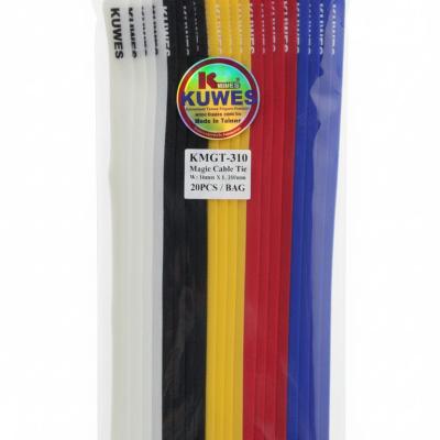 KUWES KMGT-310 Velcro Cable Tie 16mm (W) × 310mm (L) 20 pcs/bag